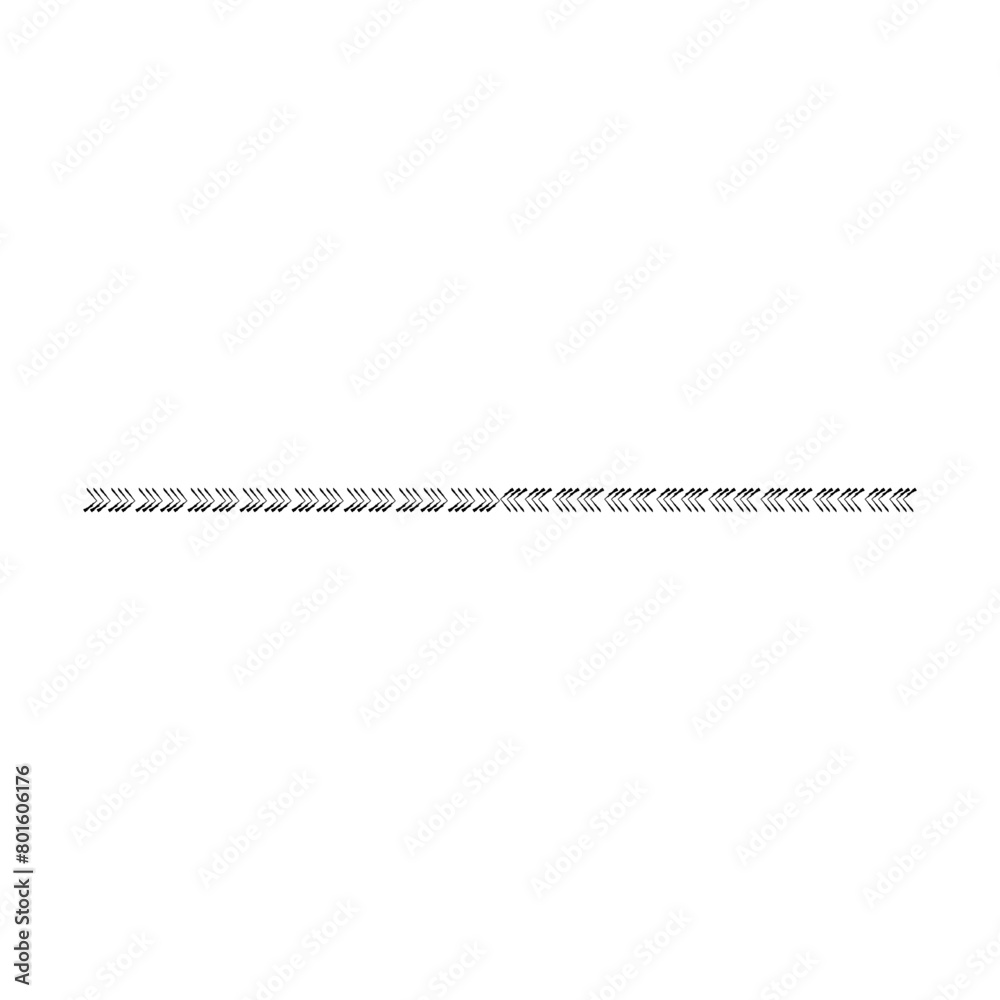Abstract frame divider border horizontal line vector shape icon for decorative vintage doodle element for design in vector illustration Abstract frame divider border horizontal line vector shape icon for decorative vintage doodle element for design in vector illustration