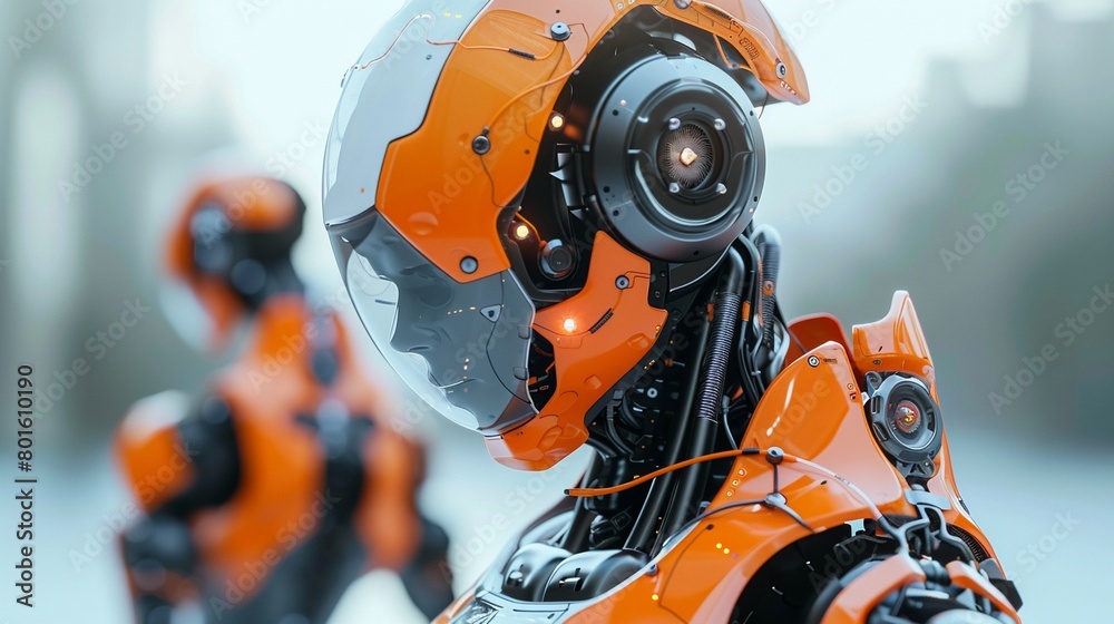 A robotic figure featuring a cylindrical body and joints that mimic human limbs, creating a realistic and functional design 8K , high-resolution, ultra HD,up32K HD A robotic figure featuring a cylindrical body and joints that mimic human limbs, creating a realistic and functional design 8K , high-resolution, ultra HD,up32K HD
