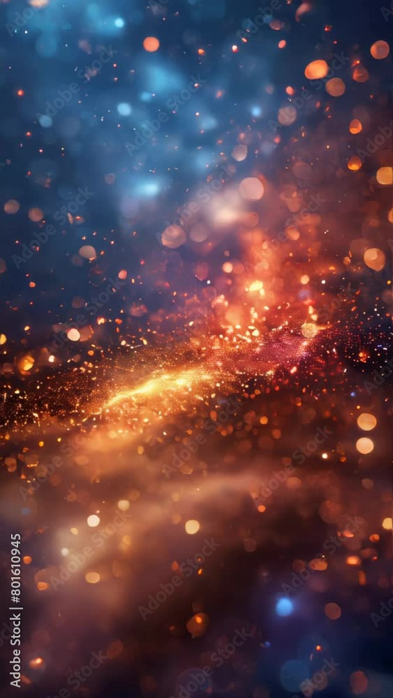 Blurry Space Filled With Stars Blurry Space Filled With Stars