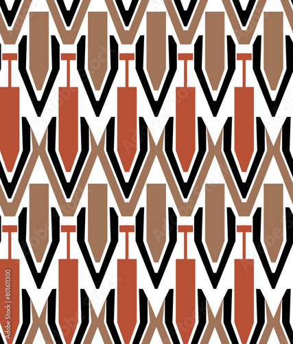 Abstract geometrical design. Seamless backdrop