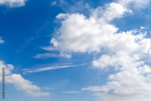 Fototapeta Naklejka Na Ścianę i Meble -  Blue sky with cloud formations
