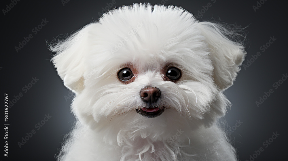 3d rendered photo of dog made with generative AI