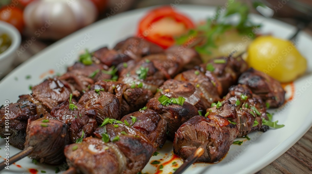 Afghan cuisine shish kebab kebab. 