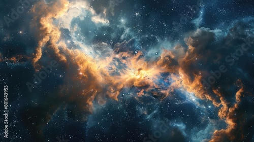 nebula space background photo