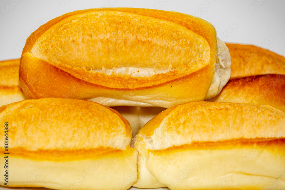 Traditional French bread or fresh bakery salt bread Traditional French bread or fresh bakery salt bread