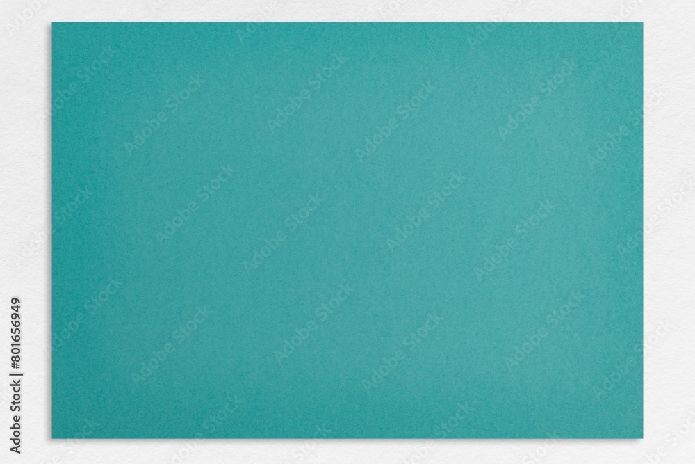 Fototapeta premium Teal background, paper texture, design space