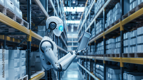 Warehouse management with automated robotics,Warehousing and Technology Connections.,using automation in product management,AI systems for work 