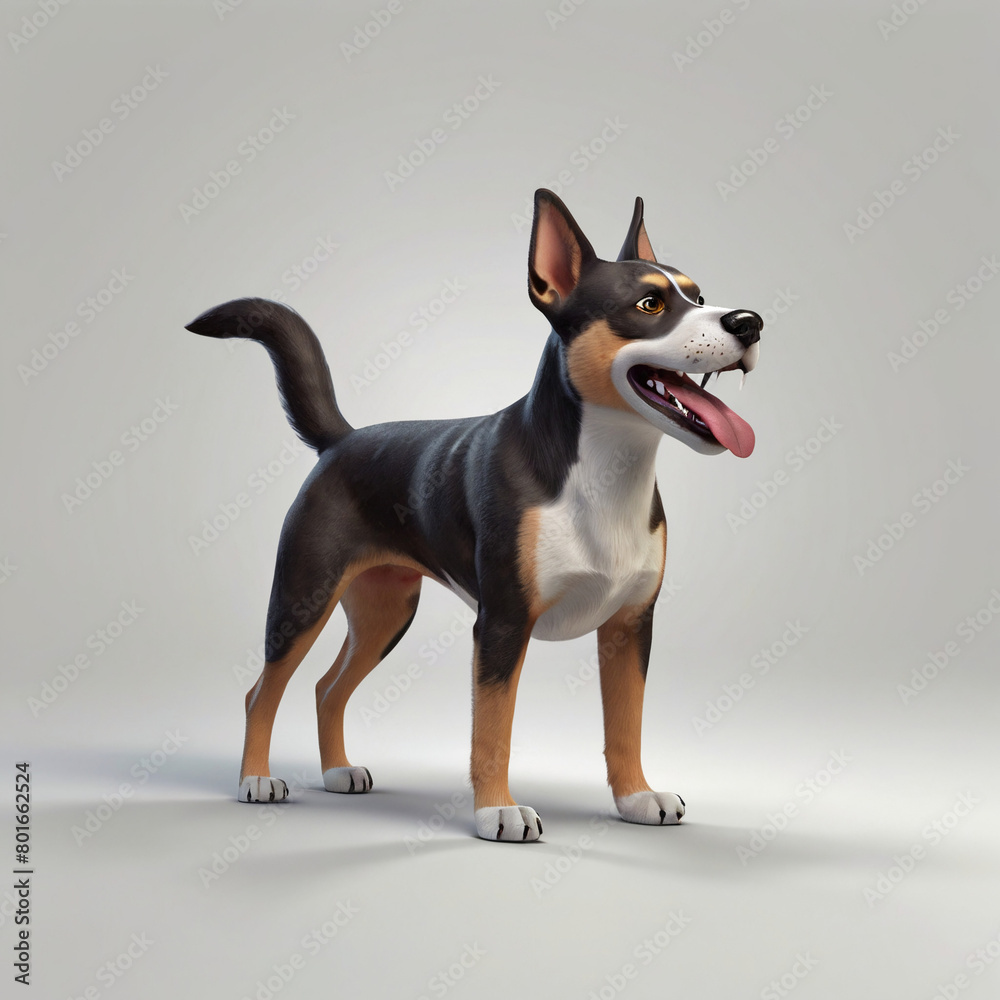 3D Dog Model