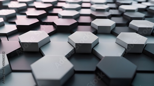 abstract hexagon background