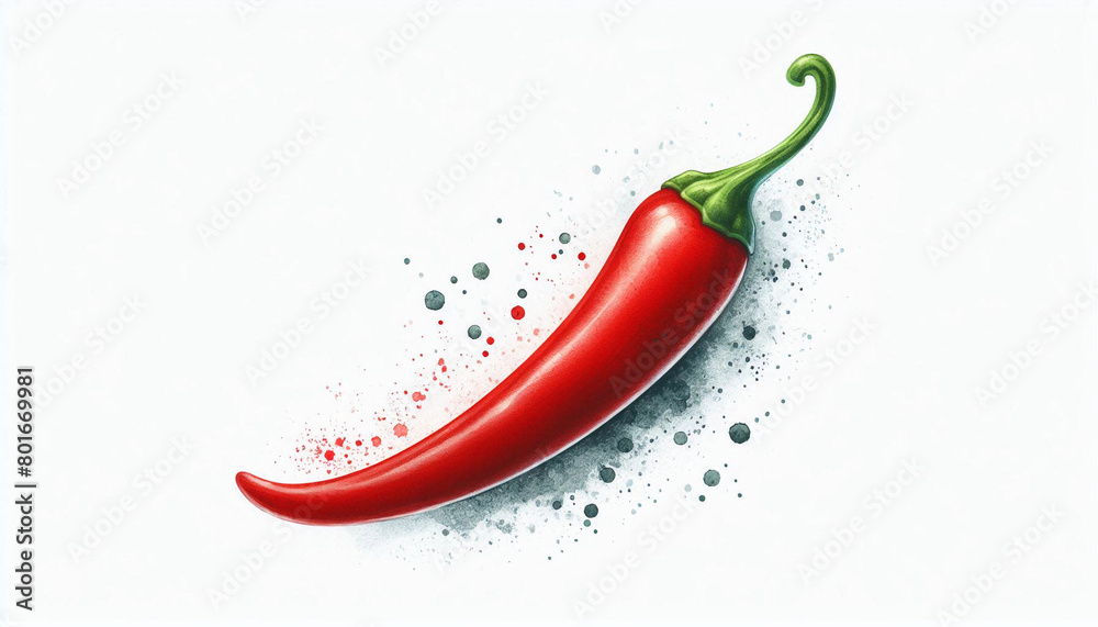 Red hot chili pepper logo icon Red hot chili pepper logo icon