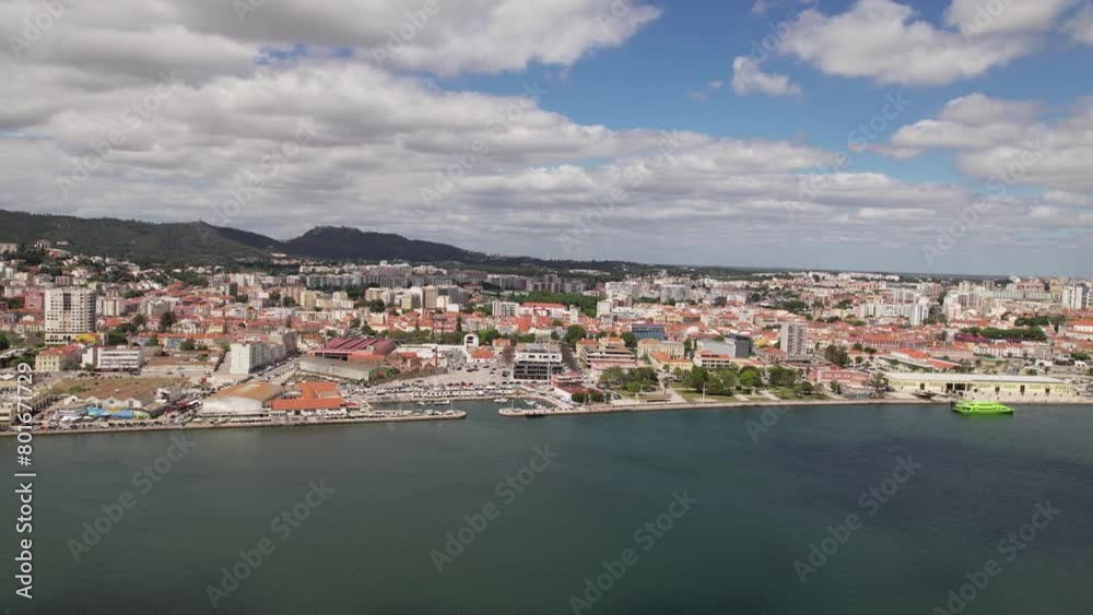 City of Setúbal in Portugal Aerial View City of Setúbal in Portugal Aerial View