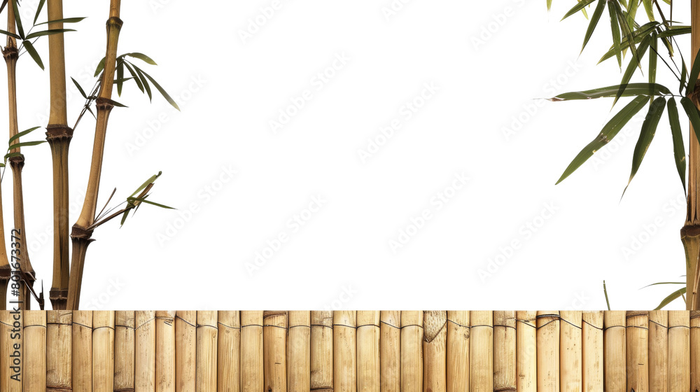 Naklejka premium Bambus