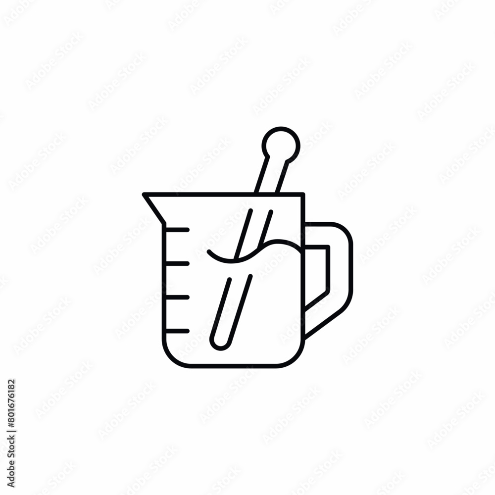 chemistry measuring glass icon sign chemistry measuring glass icon sign
