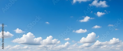 clouds in the sky with a blue sky
