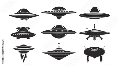 UFO Science Fiction Icon
