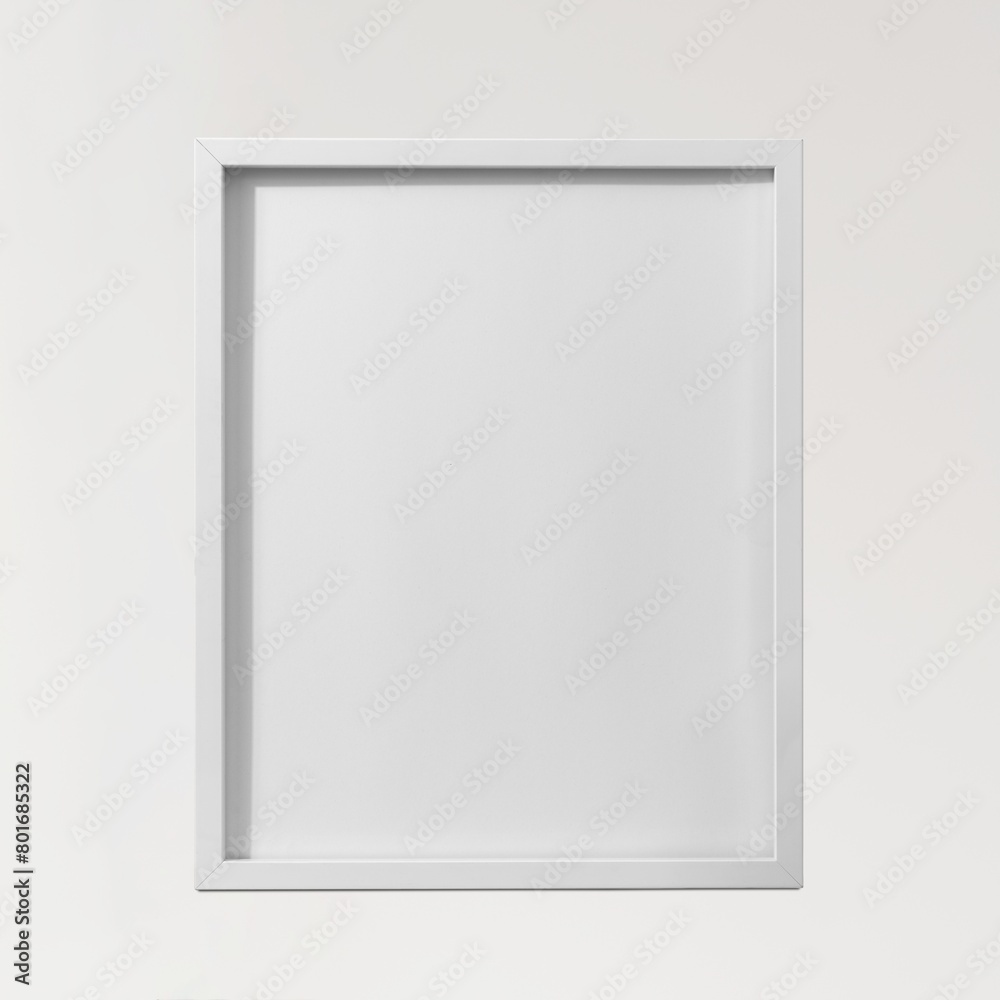 Blank white frame, design space, home interior design
