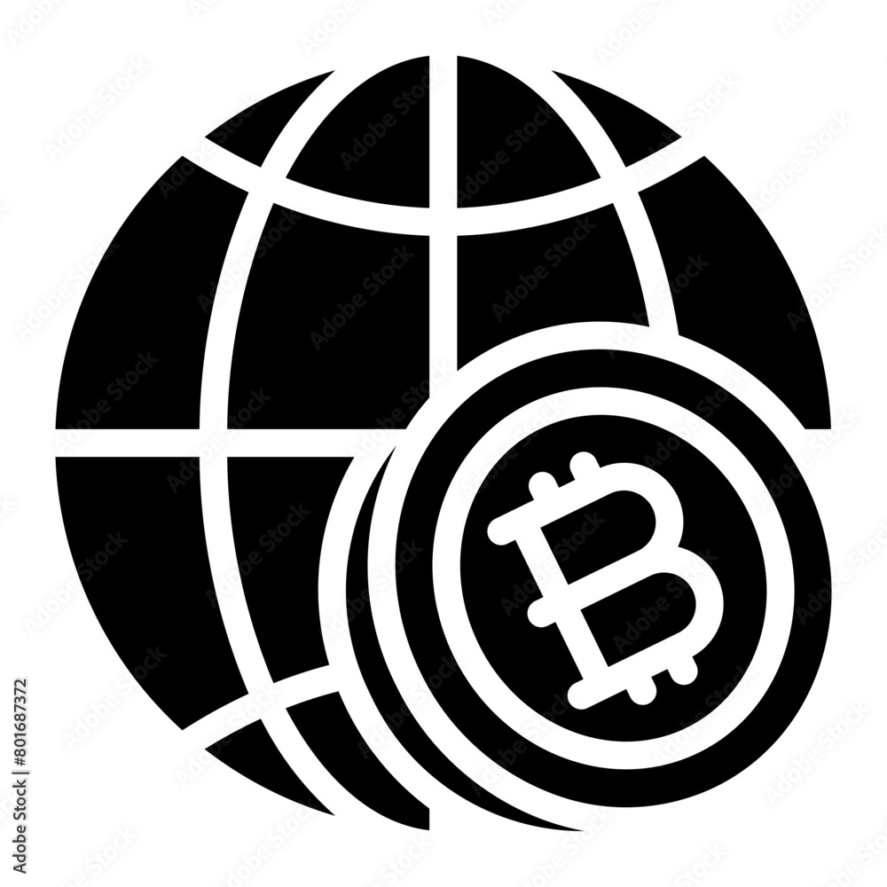 globe glyph icon globe glyph icon