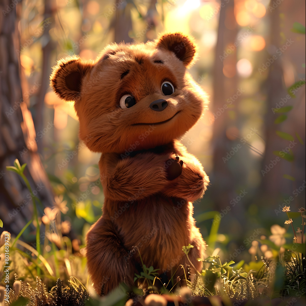 brown bear in the forest brown bear in the forest