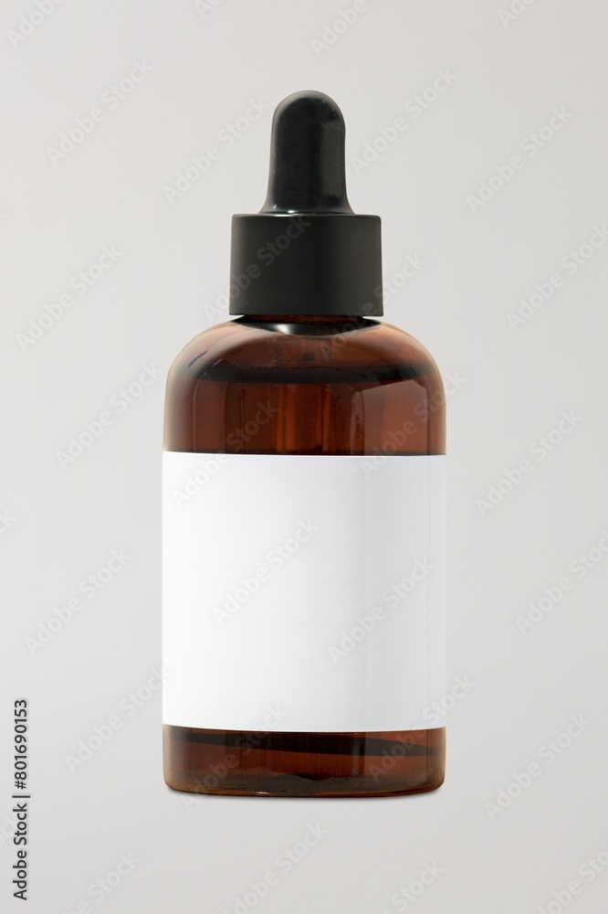 Serum bottle, beauty dropper product