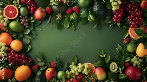 Vibrant Fruit-themed Backdrop Collection