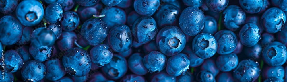 Craft a digital masterpiece showcasing a top-down view of a blueberry patch, each tiny berry a vibrant dot in a sea of deep, inviting blue Craft a digital masterpiece showcasing a top-down view of a blueberry patch, each tiny berry a vibrant dot in a sea of deep, inviting blue
