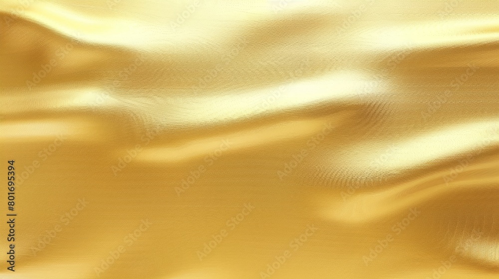 Fototapeta premium Golden shiny background texture. Gold metal foil texture. Beautiful luxury background