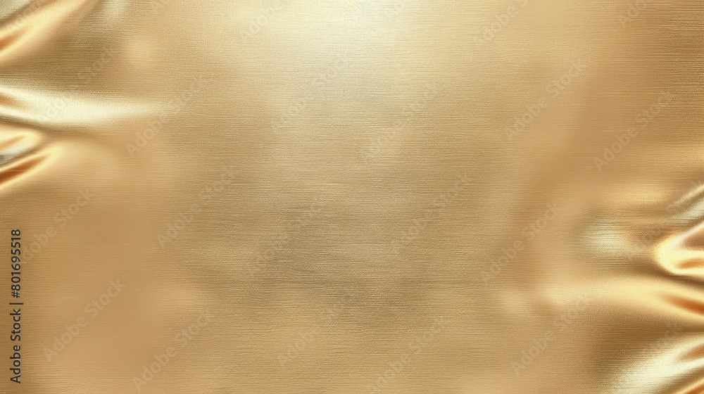 Fototapeta premium Golden shiny background texture. Gold metal foil texture. Beautiful luxury background