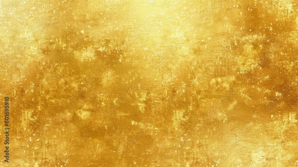 Golden shiny background texture. Gold metal foil texture. Beautiful luxury background