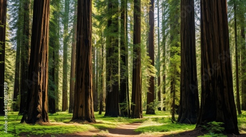 path in the forest.