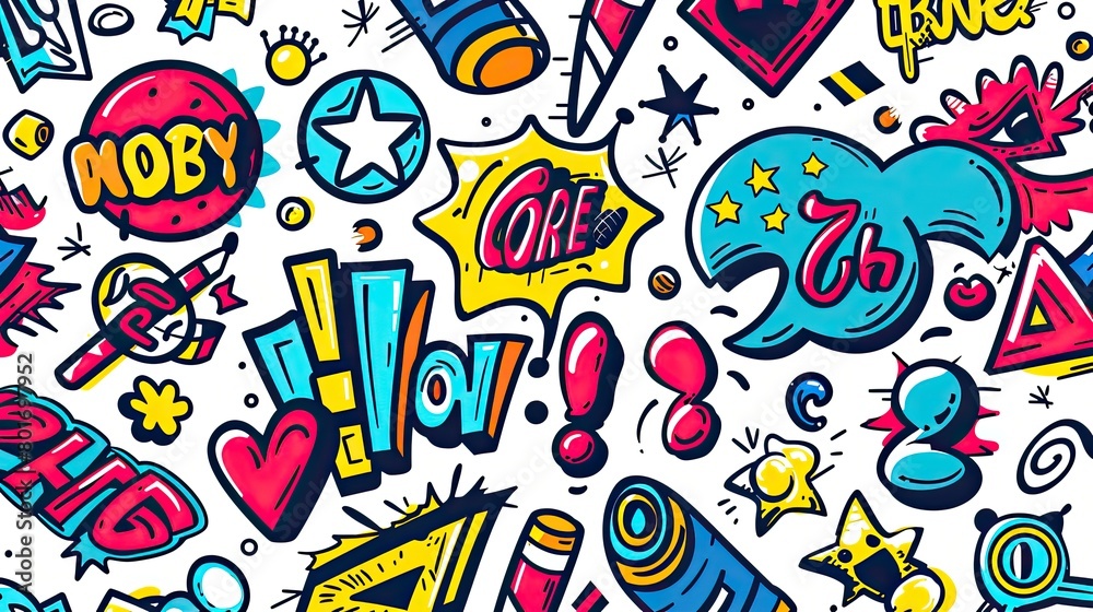 Pop Art, Generative AI Pop Art, Generative AI