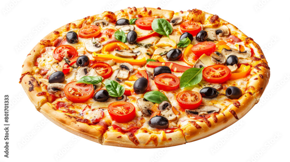 Vegetarian pizza Vegetarian pizza