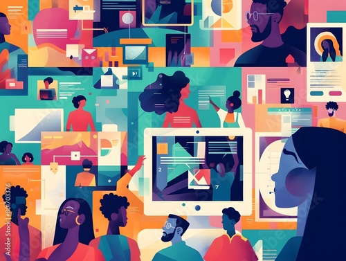 Thriving Online Membership Community Offering Diverse Content Seamless Experiences and Data Driven Engagement