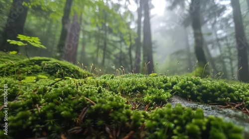 mossy micro forest, small plants © STOCKYE STUDIO