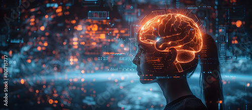 Futuristic Brain Imaging Technology Detecting Early Signs of Neurological Disorders