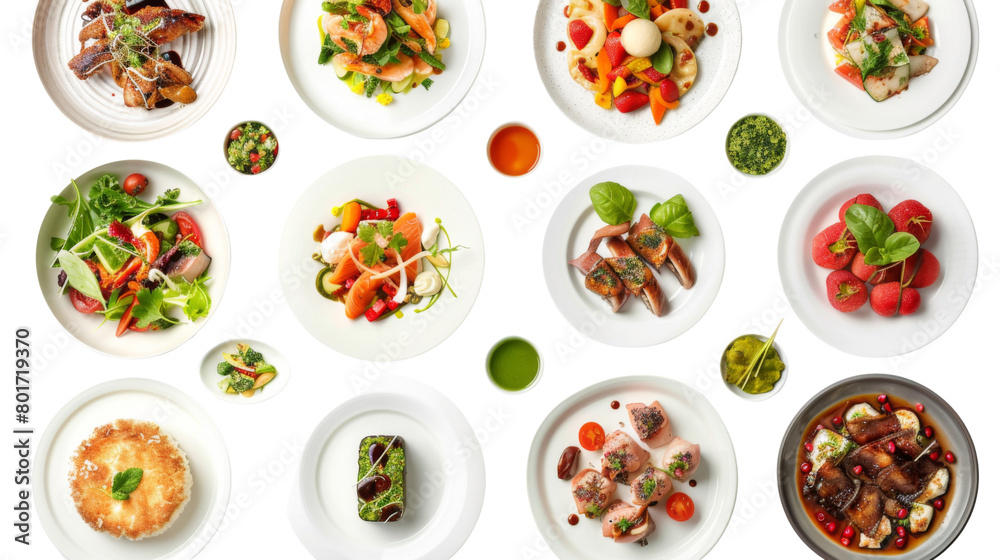 Plates of food Plates of food