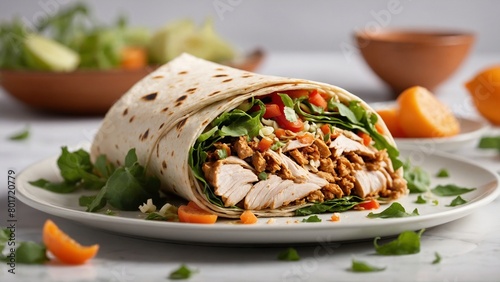 Chicken Waldorf Wrap