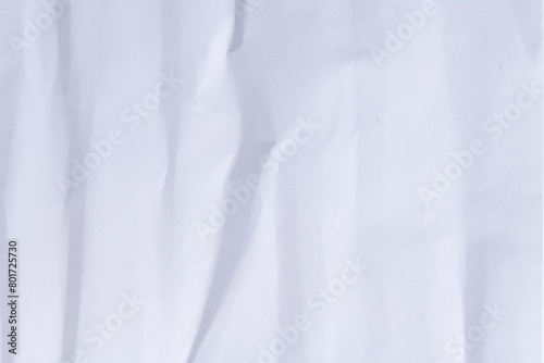 White background, crumpled paper texture design