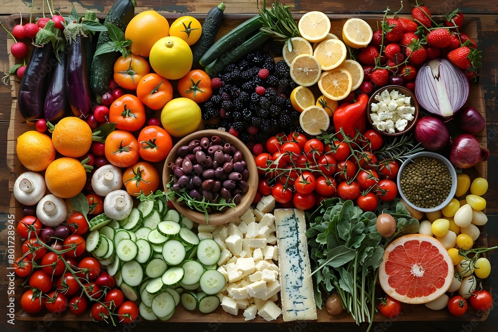 다양하고 맛있는 야채와 과일이 가득 들어있습니다. 다양하고 맛있는 야채와 과일이 가득 들어있습니다.