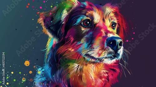 Doodle Style Pet Painting and Drawing Collection