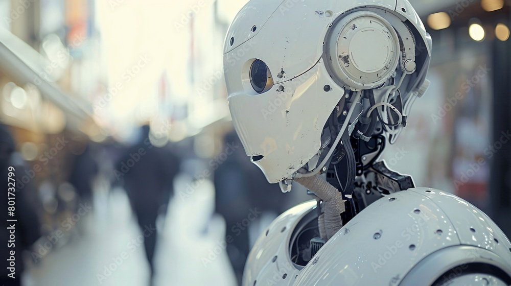 Androids Among Us, Daily Life Scenes with Humanoid Robots, Future Society Vision Androids Among Us, Daily Life Scenes with Humanoid Robots, Future Society Vision