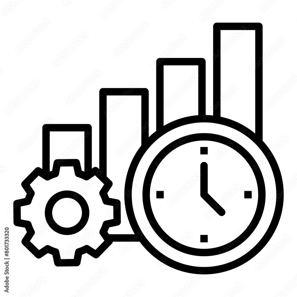 Operational Productivity Icon Element For Design Operational Productivity Icon Element For Design