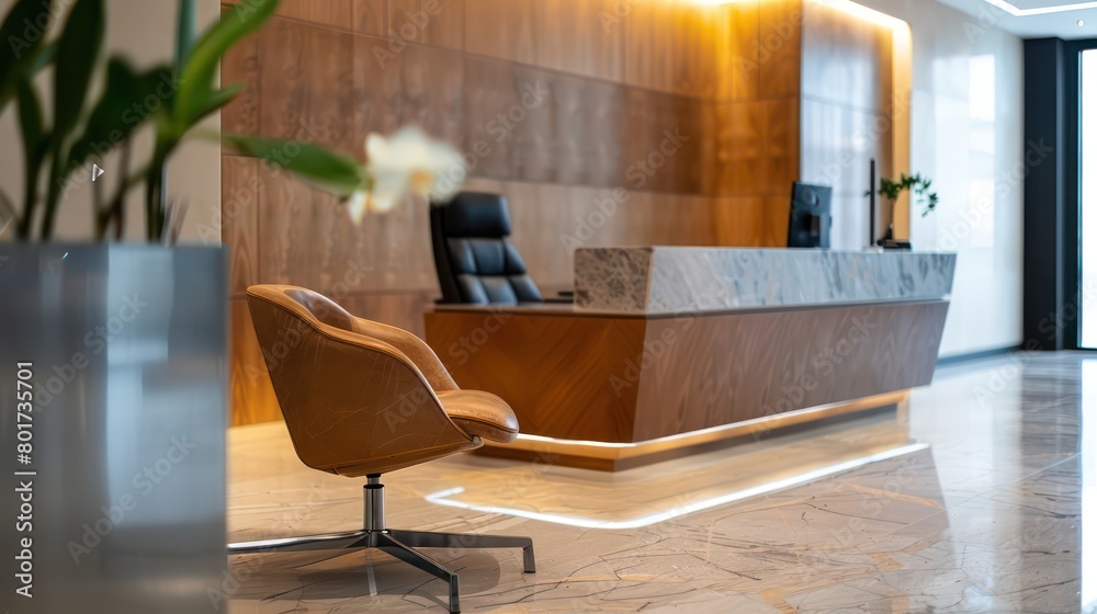 modern office wood reception desk modern office wood reception desk