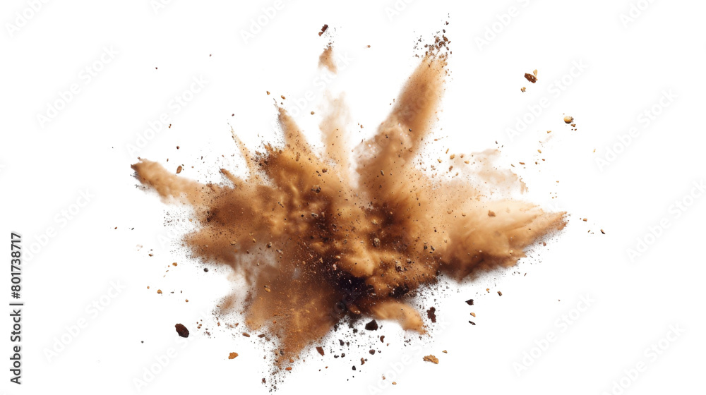 Abstract dirty explosion ground Abstract dirty explosion ground