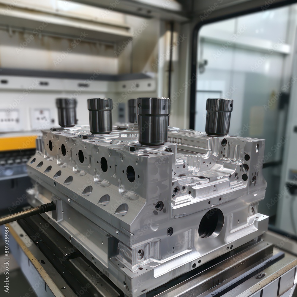 car engine head precision machining car engine head precision machining