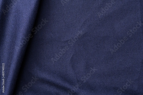 Blue background, wrinkled fabric texture design