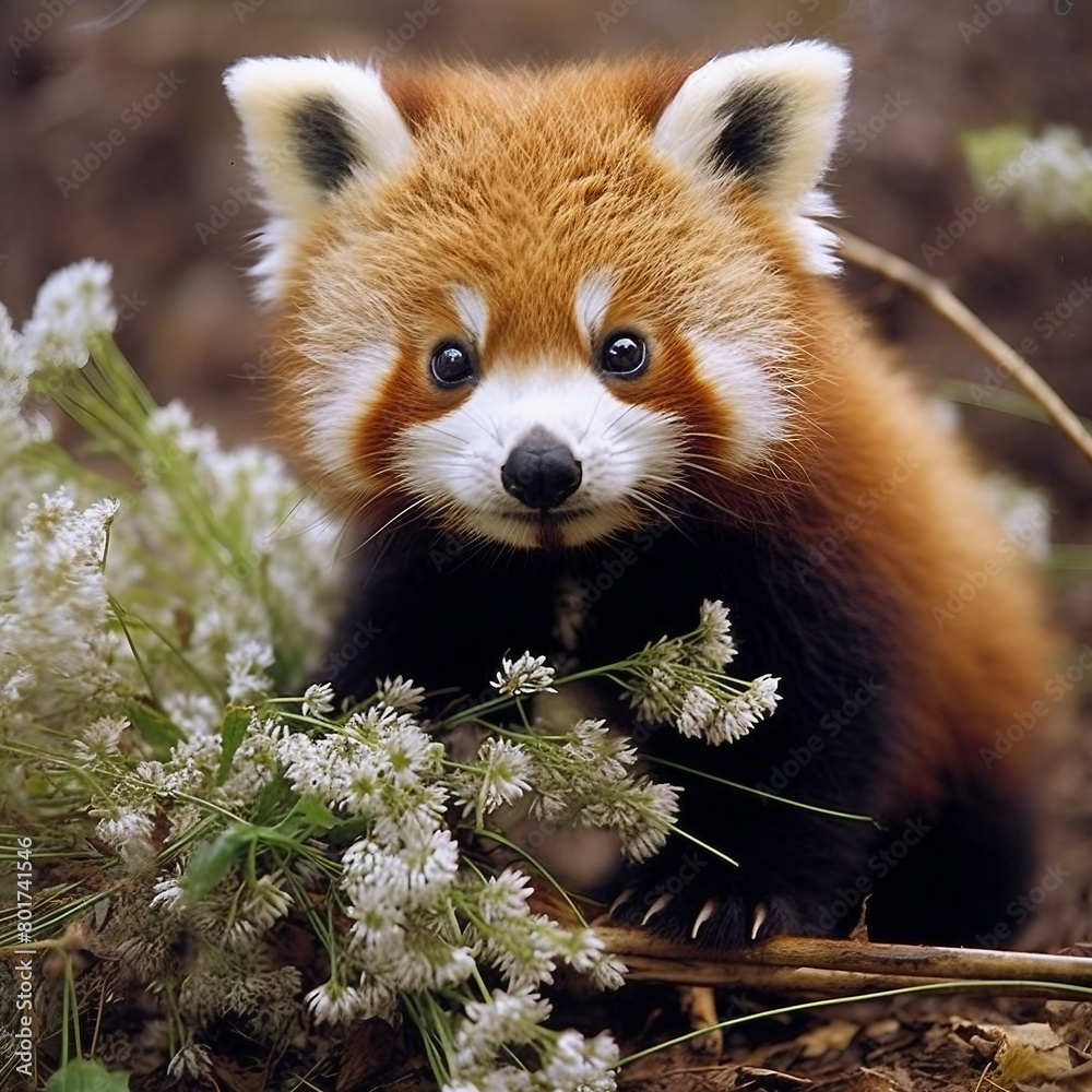 Fototapeta premium Red panda