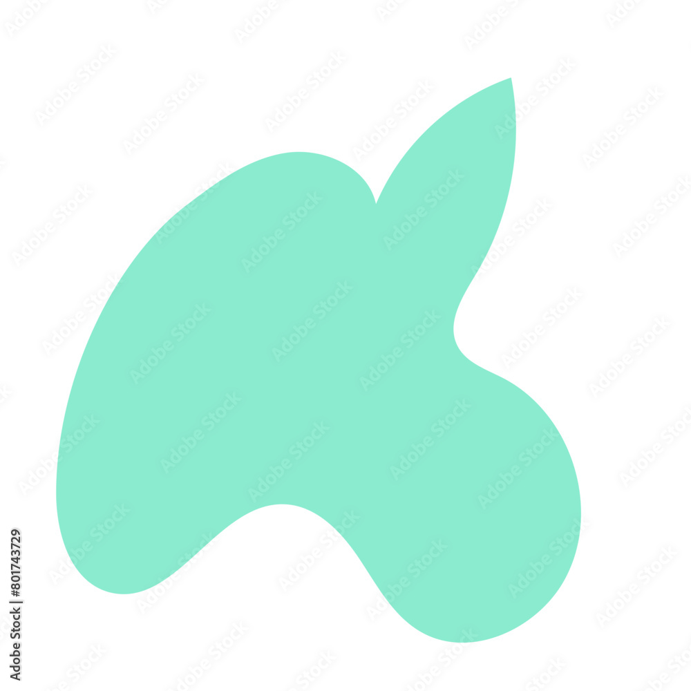 Spring Coloured Abstract Shape Decor Vectors Spring Coloured Abstract Shape Decor Vectors