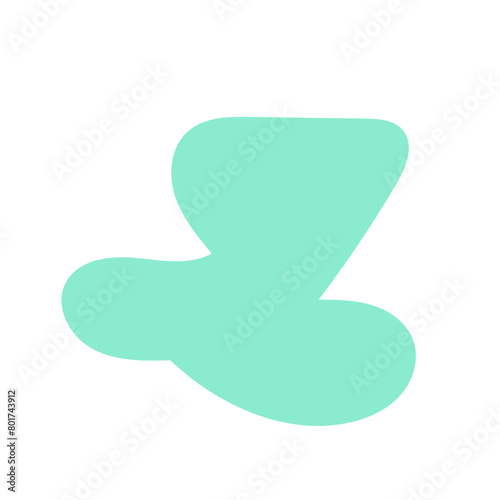 Spring Coloured Abstract Shape Decor Vectors