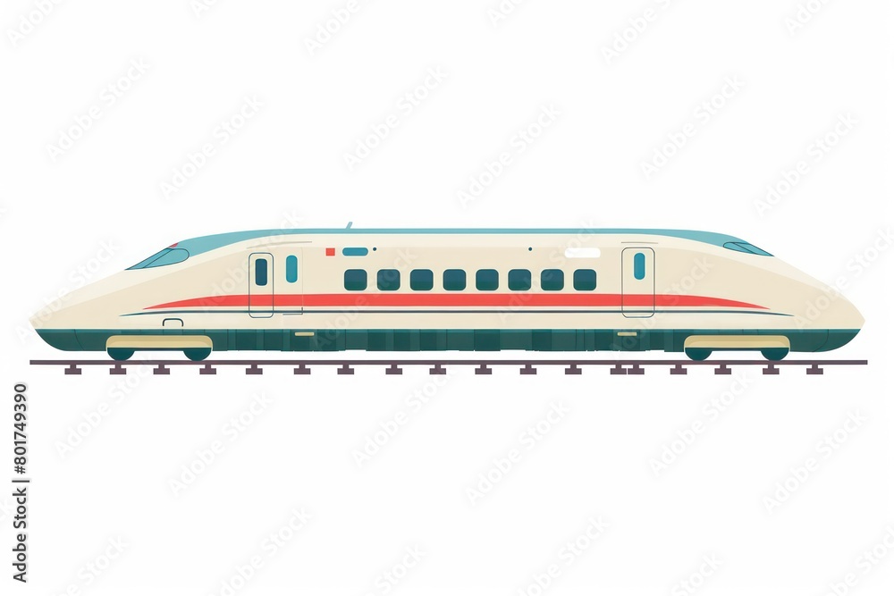 high speed trains design on white background high speed trains design on white background