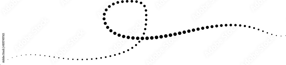 Line dotted halftone waves. Creative shape abstract Line dotted halftone waves. Creative shape abstract
